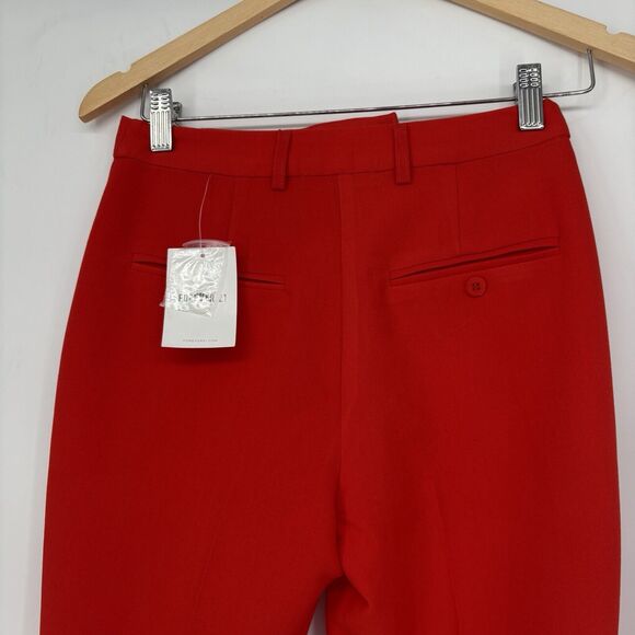 Forever 21 High Waist Flare Pants Slacks Dress Trousers Wide Leg Work Bottoms XS - Picture 7 of 9